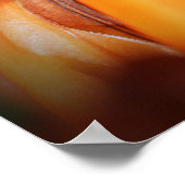 Bienensammelpollen Poster (Ecke)