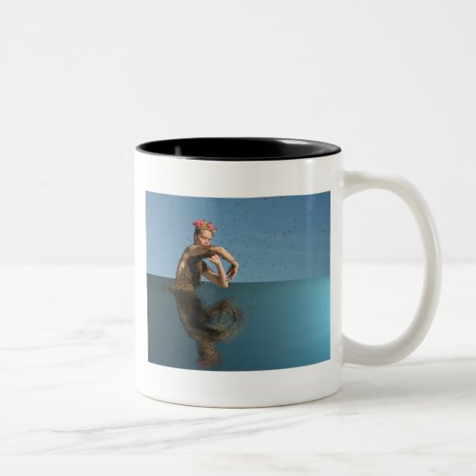 Bienenschale Zweifarbige Tasse (Rechts)