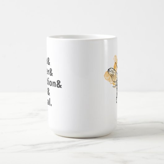 Bienenscham-Schlanke-Verführung Smear-Skandal-Tass Kaffeetasse (Mittel)