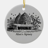 Bienenschmuck Vintag Bewick Keramik Ornament (Vorne)