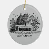 Bienenschmuck Vintag Bewick Keramik Ornament (Links)