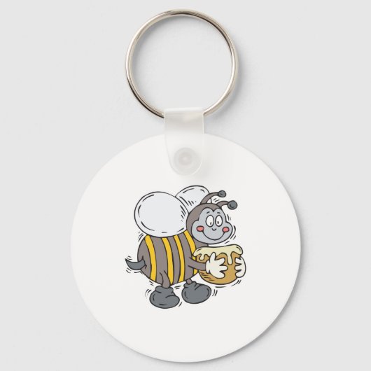 Bienenschmuggel Schlüsselanhänger (Vorderseite)