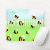 Bienenschwarm - Mäusematte Mousepad (Mit Mouse)
