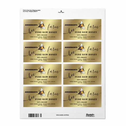 Bienenscribe (Vorne)