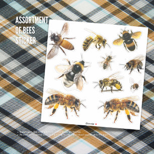 Bienensorte Aufkleber