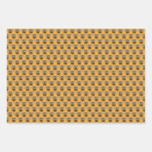 Bienensortiment: Fünf Wrapping Paper Sheets Geschenkpapier Set (Vorderseite 3)