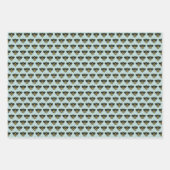 Bienensortiment: Sechs Wrapping Paper Sheets Geschenkpapier Set (Vorderseite 3)