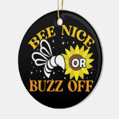 Bienenspiel Keramik Ornament (Links)