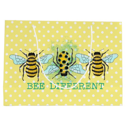 Bienenspiel-Trio Große Geschenktüte (Rückseite)