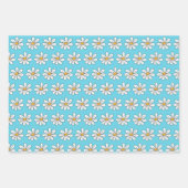 Bienenstäcke Blätter Wrapping Paper Set 3 (Vorderseite 2)