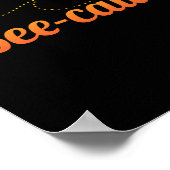 Bienensteife-Honigpun Poster (Ecke)