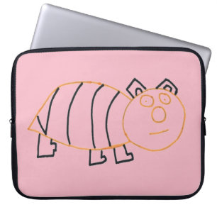 Bienensterbär Laptop-Sieb Laptopschutzhülle