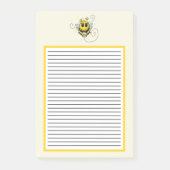 Bienensterben Post-it Klebezettel (Vorderseite)