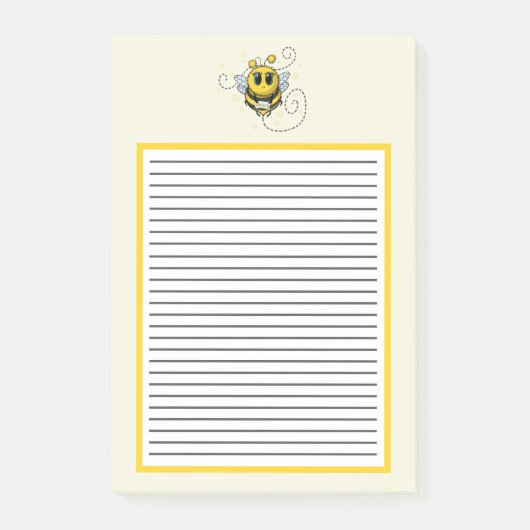 Bienensterben Post-it Klebezettel (Vorderseite)