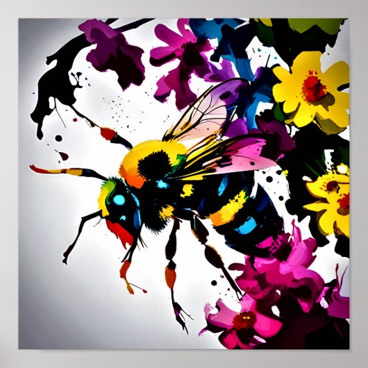 Bienensterben Poster (Vorne)