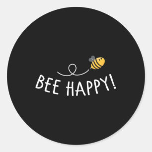 Bienensterben - Schutz der Umwelt für Bienen Runder Aufkleber