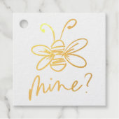 Bienensterben - Valentinstag Geschenkanhänger (Vorderseite)