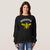 Bienensterbse Buzzy Bee Pun Bee Whisperer Bee Far Sweatshirt (Vorne ganz)