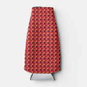 Bienenstöbchenmuster Flaschenkühler (Vorderseite)