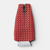 Bienenstöbchenmuster Flaschenkühler (Rückseite)