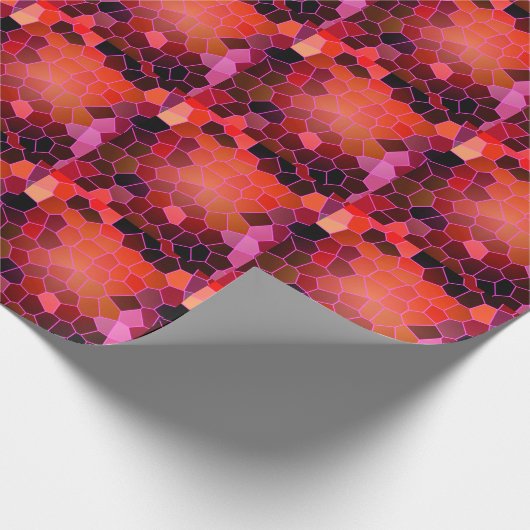 Bienenstöbchenmuster Geschenkpapier (Ecke)