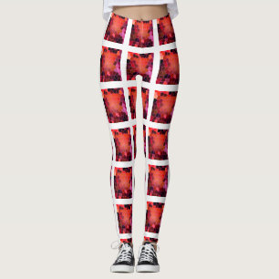 Bienenstöbchenmuster Leggings