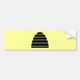 Bienenstock Autoaufkleber