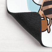 Bienenstock-Cartoon Mousepad (Ecke)