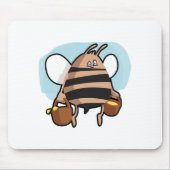 Bienenstock-Cartoon Mousepad (Vorne)
