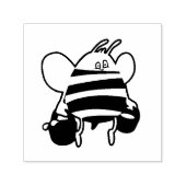 Bienenstock-Cartoon Permastempel (Design)