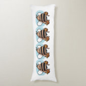 Bienenstock-Cartoon Seitenschläferkissen (Vorderseite Vertikal)