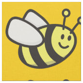 Bienenstock-Cartoon Stoff (Nahaufnahme)