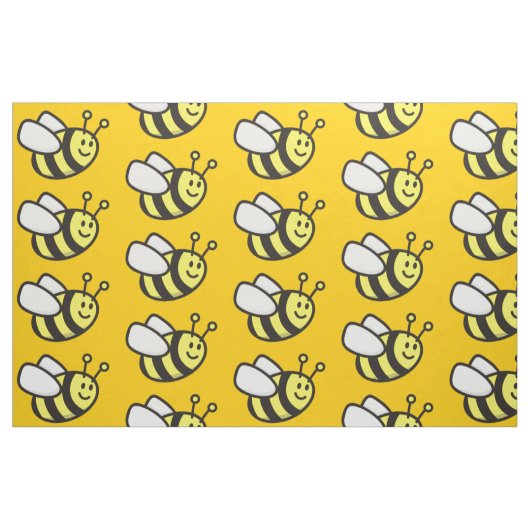 Bienenstock-Cartoon Stoff (Fat Quarter (45,7 x 55,9 cm))
