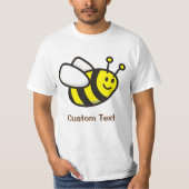 Bienenstock-Cartoon T-Shirt (Vorderseite)