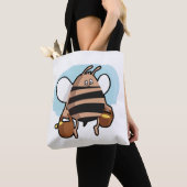 Bienenstock-Cartoon Tasche (Von Nahem)