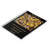 Bienenstock. Christliches Geschenk Notizblock (Linke Seite)