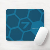 Bienenstock des Blau-7Summits Mousepad (Mit Mouse)
