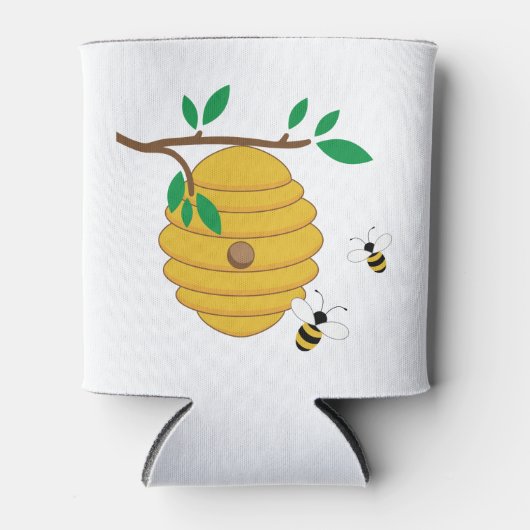 Bienenstock Dosenkühler (Vorderseite)