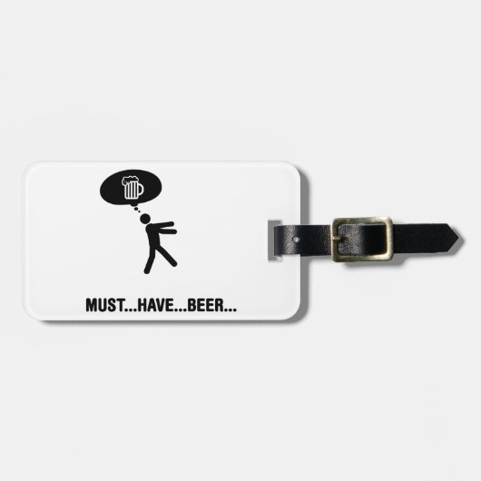 Bienenstock Gepäckanhänger (Vorderseite horizontal)