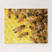 Bienenstock-Honigbienen-Foto-Puzzle Puzzle (Horizontal)