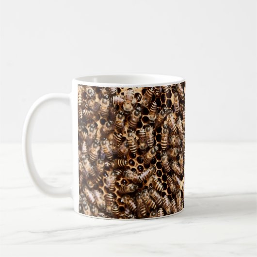 Bienenstock Kaffeetasse (Links)
