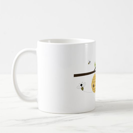 Bienenstock Kaffeetasse (Links)