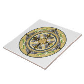 Bienenstock-Keramikfliese Fliese (Seite)