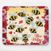Bienenstock-Liebe Mousepad (Vorne)
