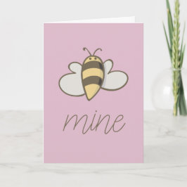 Bienenstock Niedlich Valentine Feiertagskarte