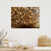 Bienenstock Poster (Küche)