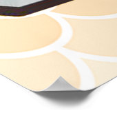 Bienenstock rette die Bienen Poster (Ecke)