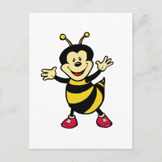 Bienenstock-Typ Postkarte
