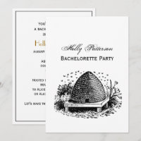 Bienenstock und Bienen #1 Heraldic Vintag