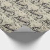 Bienenstock und Hexen durch Hieronymus Bosch Geschenkpapier (Ecke)